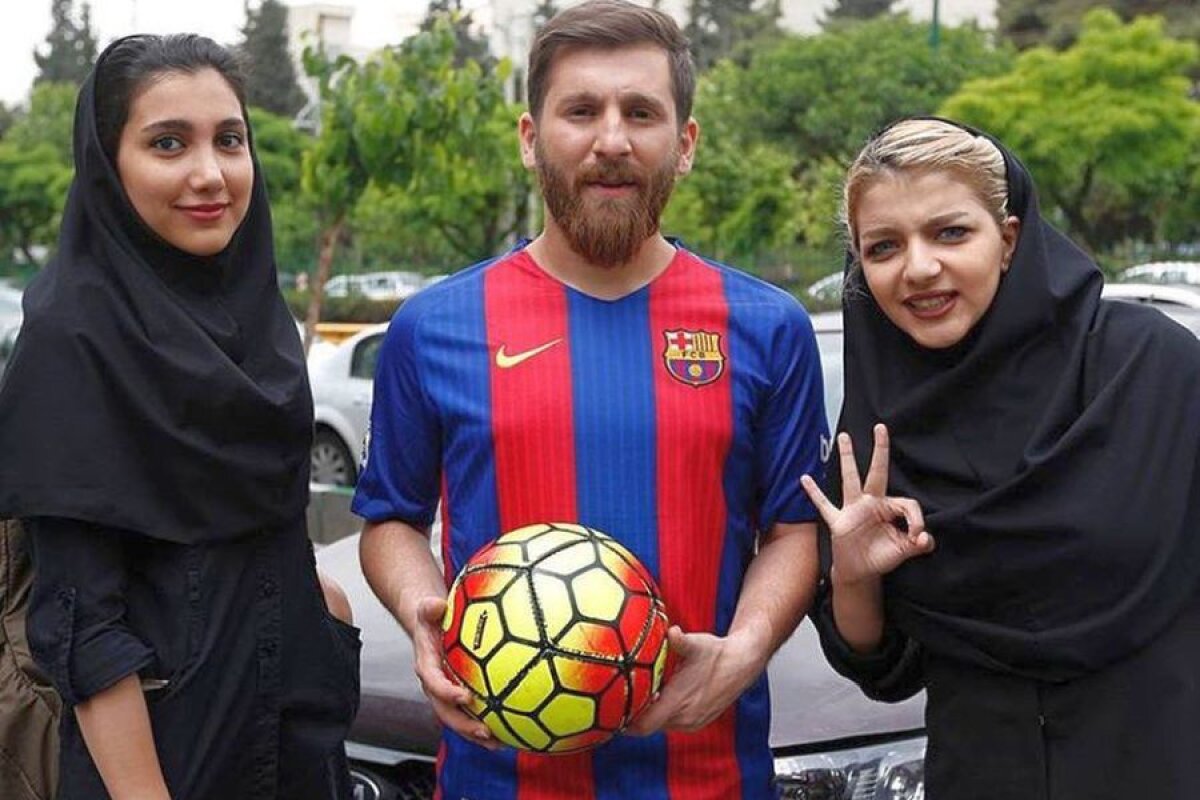 FOTO Reza Parastesh, sosia lui Leo Messi, a păcălit 23 de femei pentru a face sex și a ajuns pe mâna poliției!