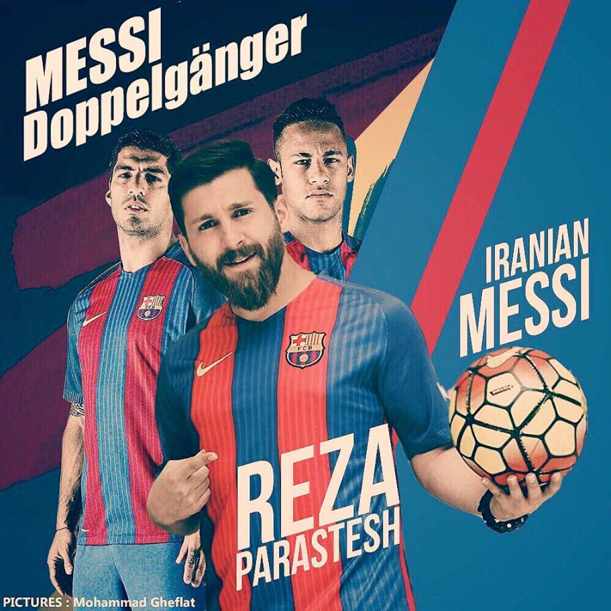 FOTO Reza Parastesh, sosia lui Leo Messi, a păcălit 23 de femei pentru a face sex și a ajuns pe mâna poliției!