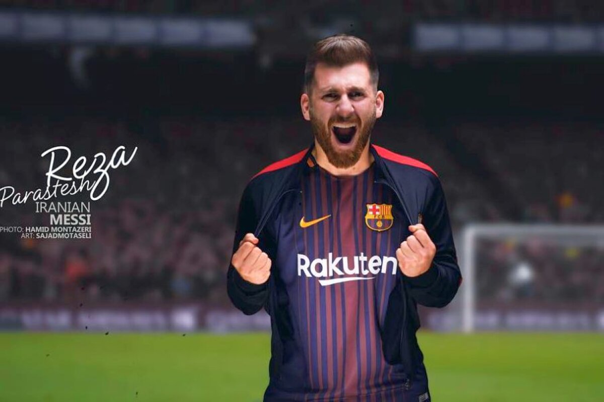 FOTO Reza Parastesh, sosia lui Leo Messi, a păcălit 23 de femei pentru a face sex și a ajuns pe mâna poliției!