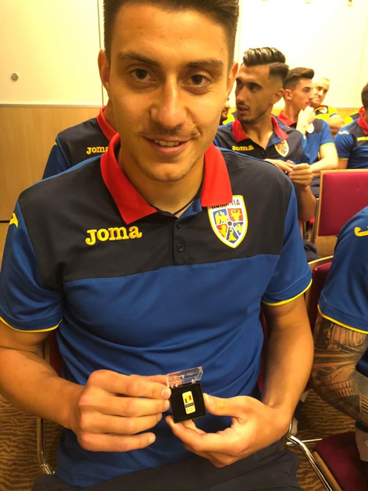 GERMANIA U21 - ROMÂNIA U21 // FOTO „Tricolorii”, surprinși în cantonamentul din Bologna » Au primit dovada calificării la Jocurile Olimpice