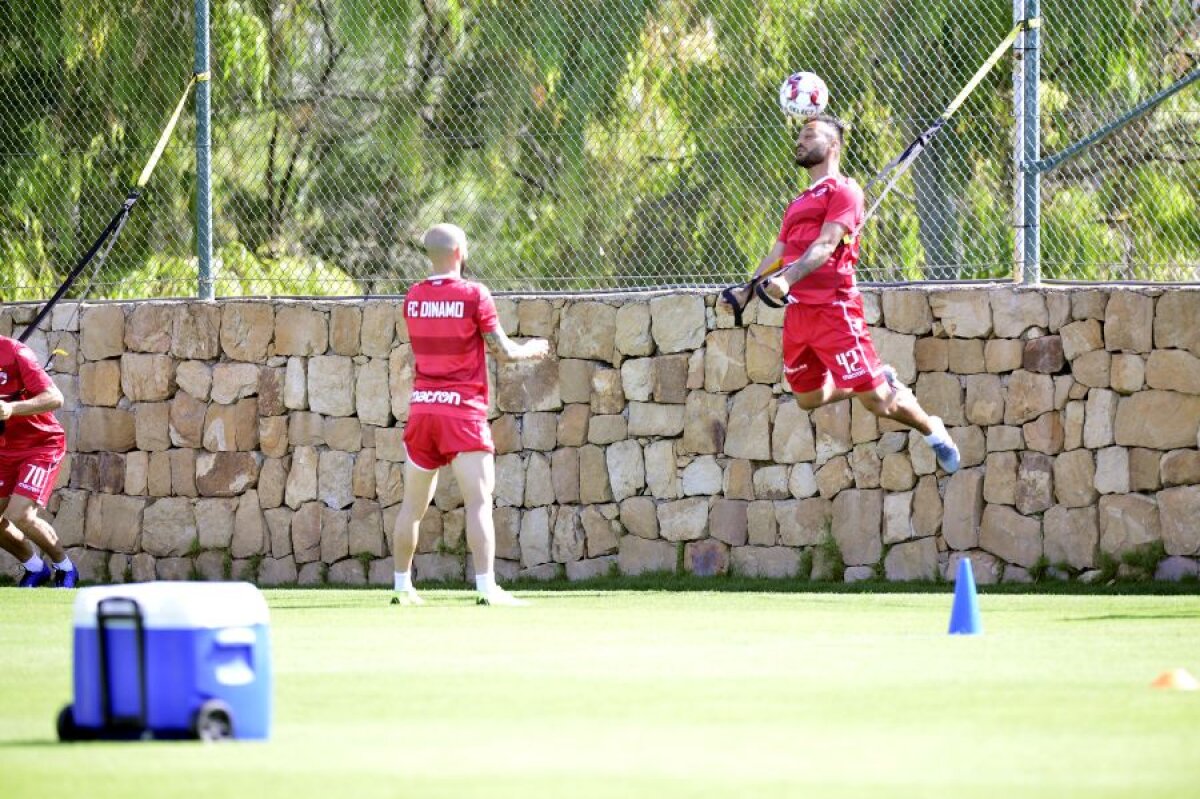 VIDEO Eugen Neagoe l-a prezentat pe Gabriel Moura jucătorilor + Dinamo e în baza unde s-a pregătit Liverpool înaintea finalei CL