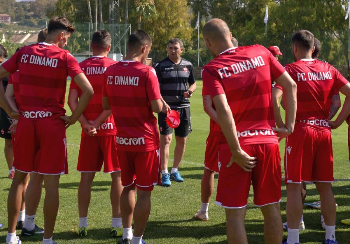 VIDEO Eugen Neagoe l-a prezentat pe Gabriel Moura jucătorilor + Dinamo e în baza unde s-a pregătit Liverpool înaintea finalei CL