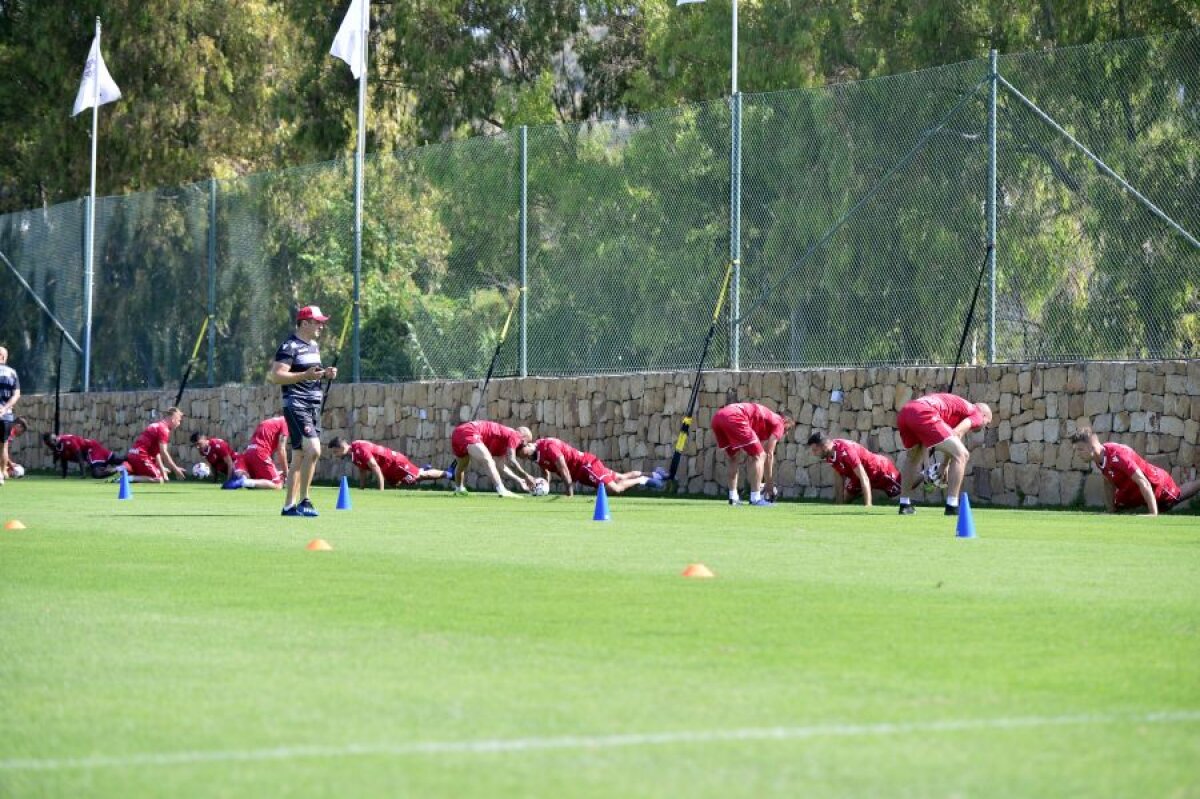 VIDEO Eugen Neagoe l-a prezentat pe Gabriel Moura jucătorilor + Dinamo e în baza unde s-a pregătit Liverpool înaintea finalei CL