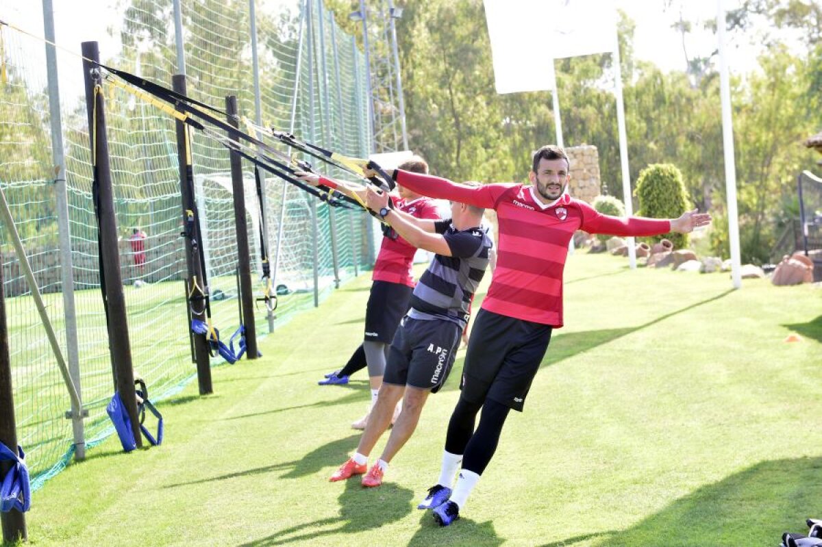 VIDEO Eugen Neagoe l-a prezentat pe Gabriel Moura jucătorilor + Dinamo e în baza unde s-a pregătit Liverpool înaintea finalei CL