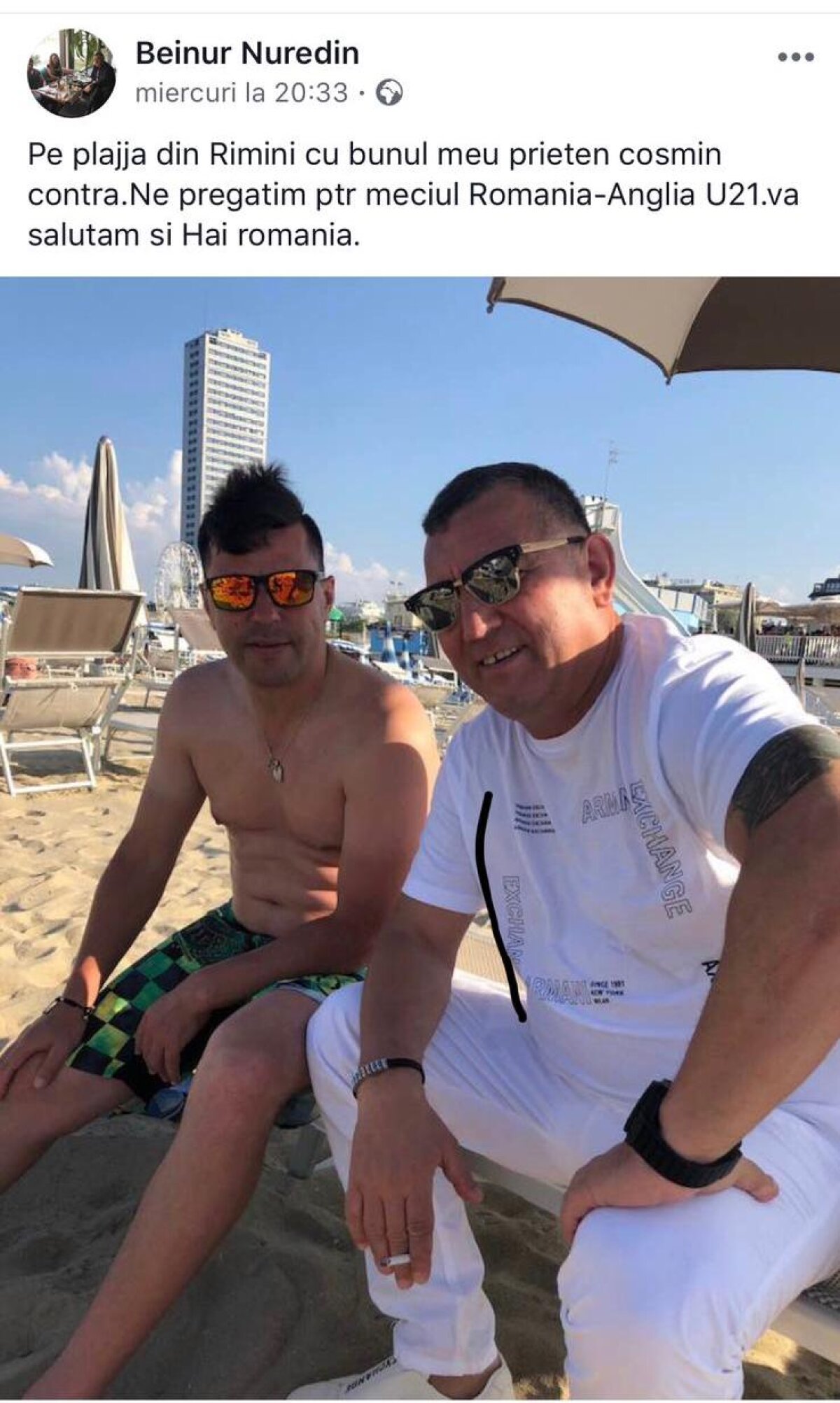 UPDATE EXCLUSIV / VIDEO+FOTO România U21, acaparată de interlopi » Poze și detalii ȘOCANTE de la hotelul “tricolorilor” la Euro 2019! Reacția lui Beinur: „Sunt în Italia pentru caritate”