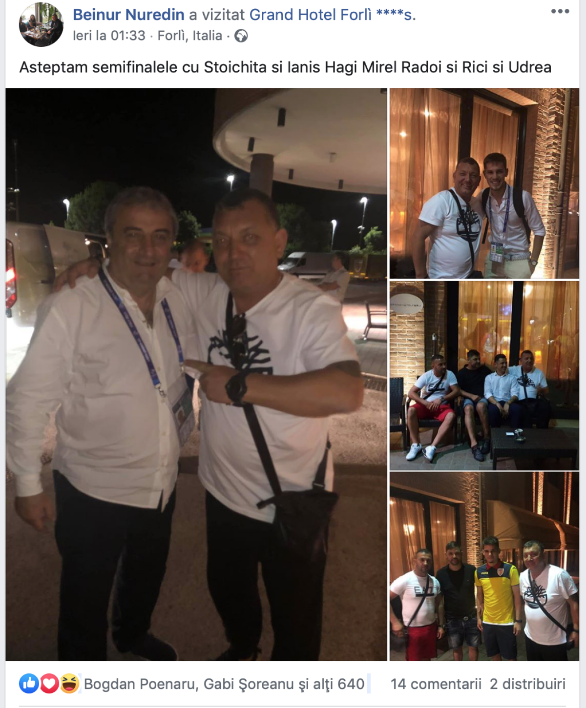 UPDATE EXCLUSIV / VIDEO+FOTO România U21, acaparată de interlopi » Poze și detalii ȘOCANTE de la hotelul “tricolorilor” la Euro 2019! Reacția lui Beinur: „Sunt în Italia pentru caritate”