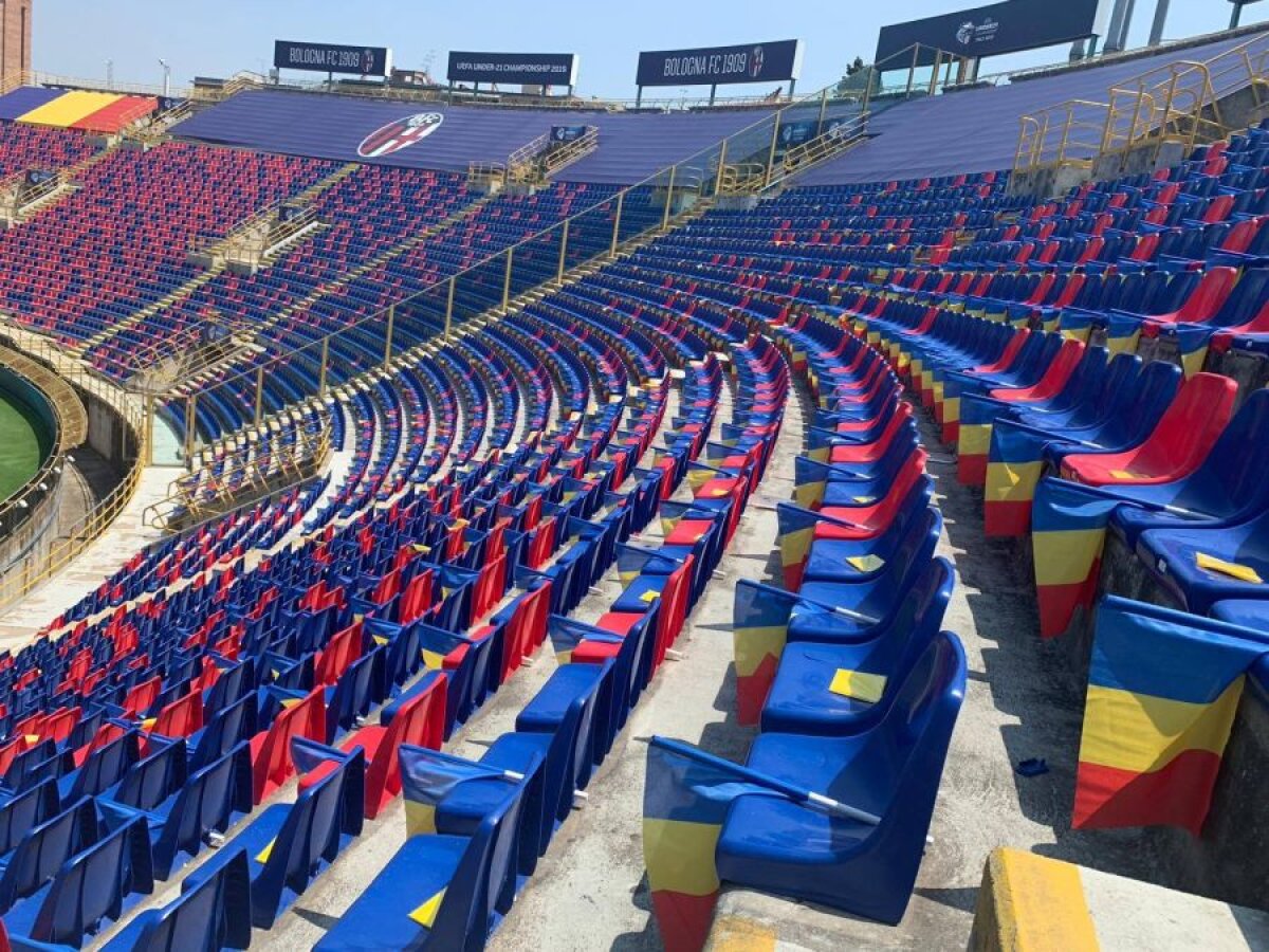 GERMANIA U21 - ROMÂNIA U21 // Românii vor face din nou super atmosferă în Italia! Cum va arăta stadionul la meciul din semifinale