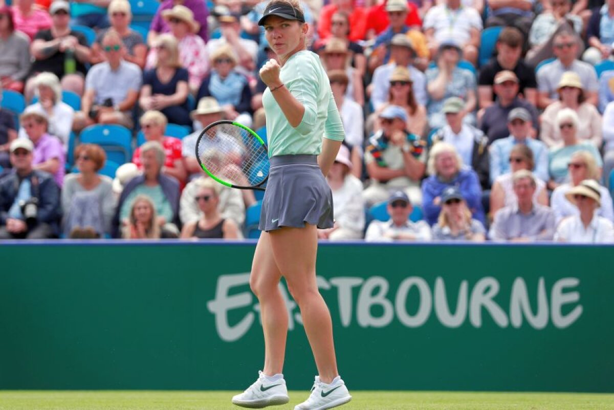 SIMONA HALEP - POLONA HERCOG // VIDEO+FOTO Calificare muncită! Simona Halep o învinge în decisiv pe Polona Hercog la Eastbourne » O va înfrunta pe Angelique Kerber în sferturi