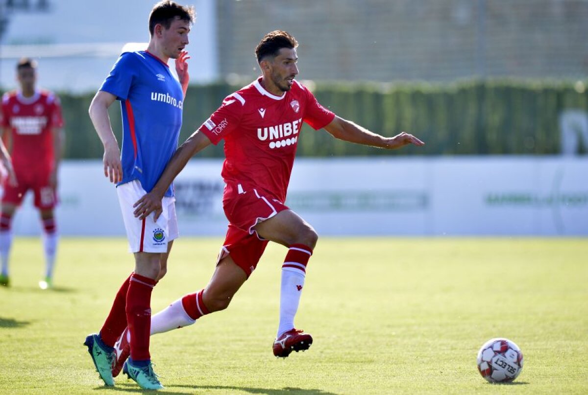 DINAMO -  LINFIELD 2-0 // FOTO + VIDEO Victorie cu scandal la debutul lui Neagoe! Dinamo învinge campioana Irlandei de Nord, după un meci cu scântei