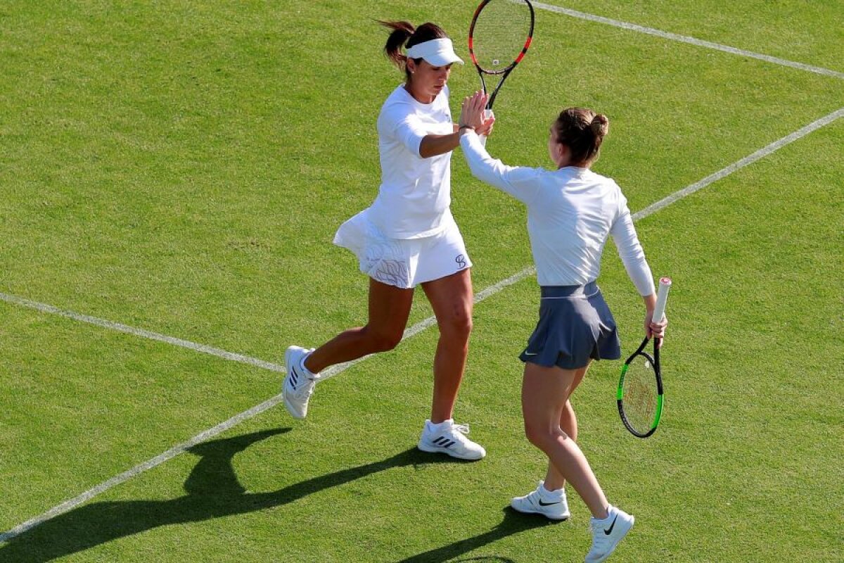 WTA EASTBOURNE // Simona Halep și Raluca Olaru s-au calificat în semifinale la Eastbourne: au revenit de la 0-1 la seturi + cu cine joacă în penultimul act