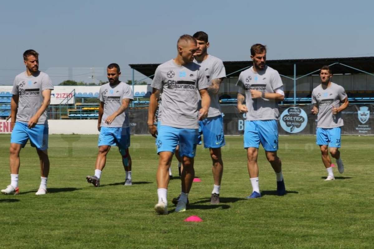 FCSB // VIDEO + FOTO Jucătorii de la FCSB trag tare în cantonamentul din Brașov! Imagini de la antrenament + Lucian Filip: „Mister e foarte exigent”
