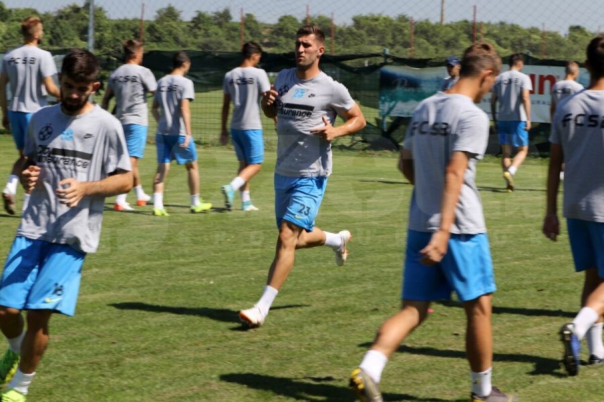 FCSB // VIDEO + FOTO Jucătorii de la FCSB trag tare în cantonamentul din Brașov! Imagini de la antrenament + Lucian Filip: „Mister e foarte exigent”