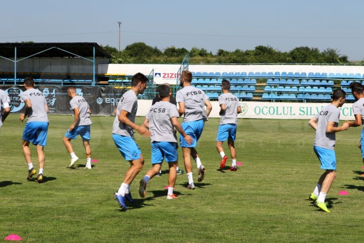 FCSB // VIDEO + FOTO Jucătorii de la FCSB trag tare în cantonamentul din Brașov! Imagini de la antrenament + Lucian Filip: „Mister e foarte exigent”