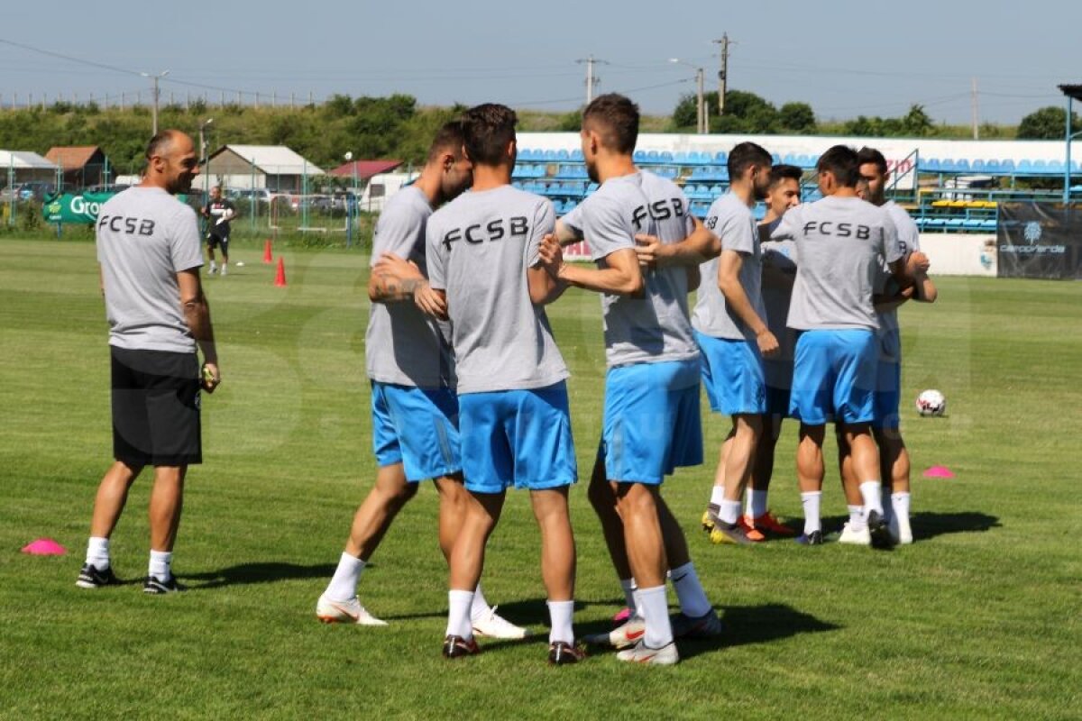FCSB // VIDEO + FOTO Jucătorii de la FCSB trag tare în cantonamentul din Brașov! Imagini de la antrenament + Lucian Filip: „Mister e foarte exigent”