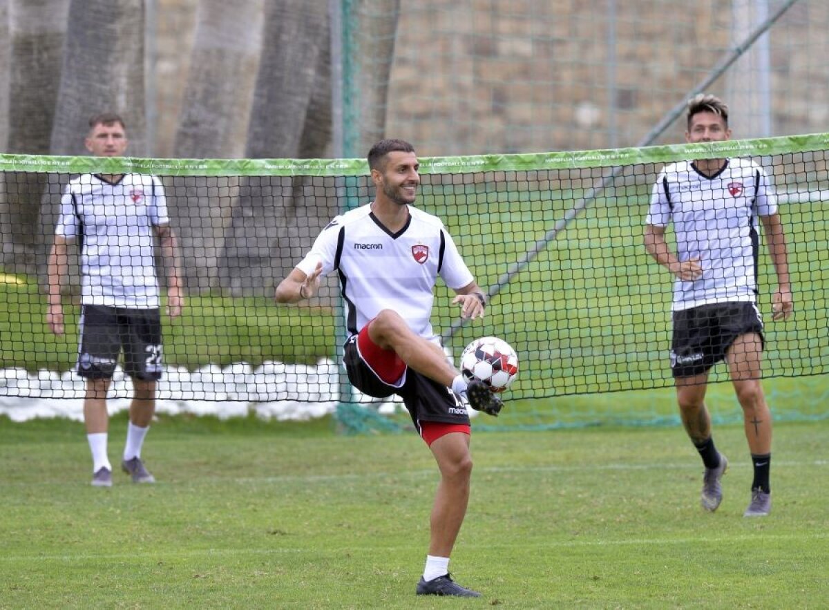 VIDEO+FOTO Dinamo, antrenament intens după victoria cu Linfield! Încă o ședință de pregătire ordonată de Neagoe