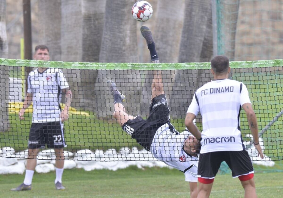 VIDEO+FOTO Dinamo, antrenament intens după victoria cu Linfield! Încă o ședință de pregătire ordonată de Neagoe
