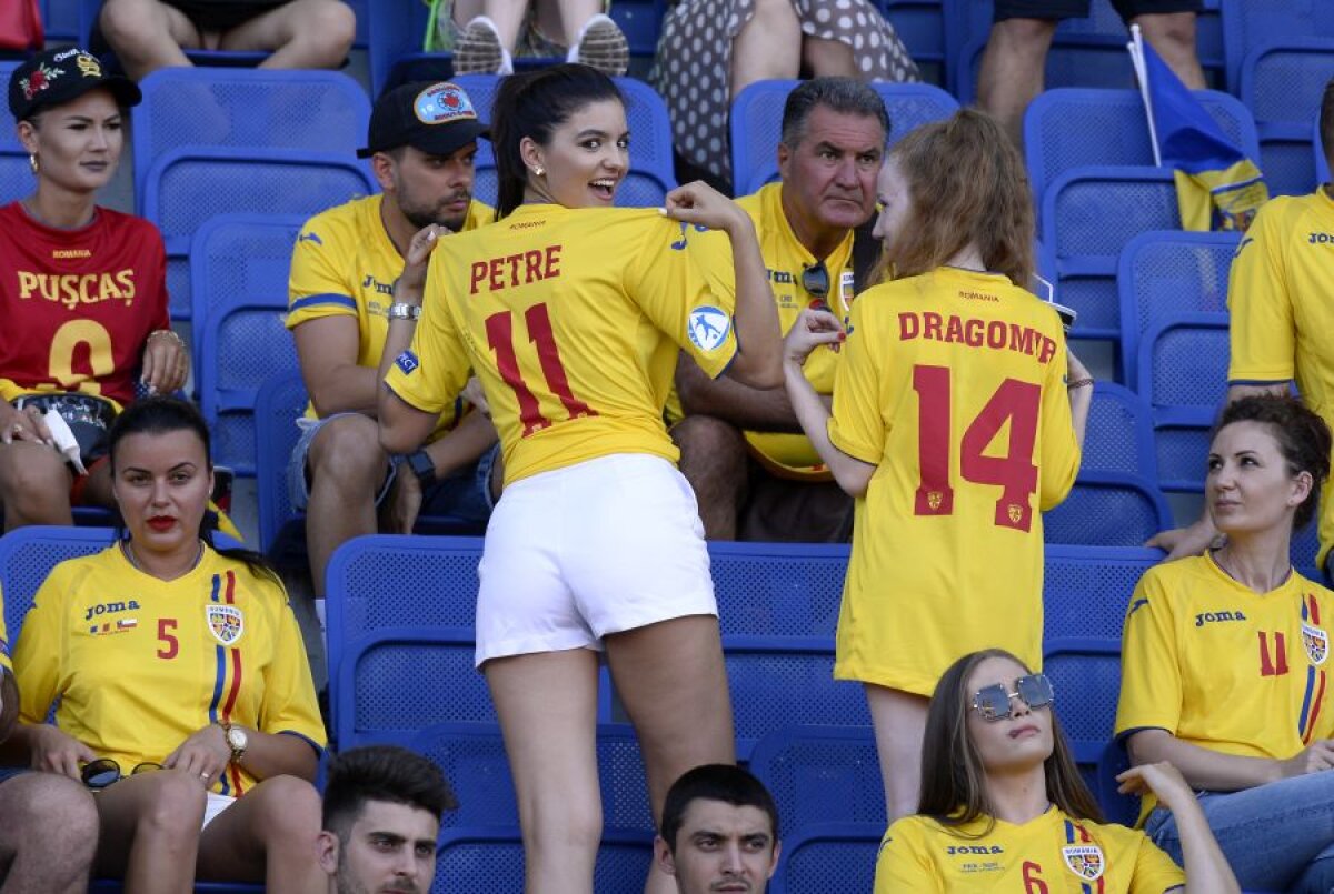 GERMANIA U21 - ROMÂNIA U21 / FOTO Iubitele lui Adi Petre și Rus au atras toate privirile înaintea semifinalei de la EURO 2019