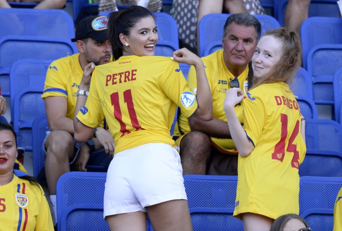 GERMANIA U21 - ROMÂNIA U21 / FOTO Iubitele lui Adi Petre și Rus au atras toate privirile înaintea semifinalei de la EURO 2019