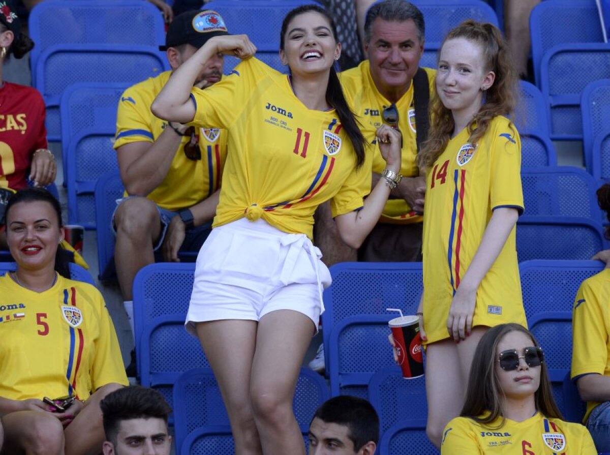 GERMANIA U21 - ROMÂNIA U21 / FOTO Iubitele lui Adi Petre și Rus au atras toate privirile înaintea semifinalei de la EURO 2019