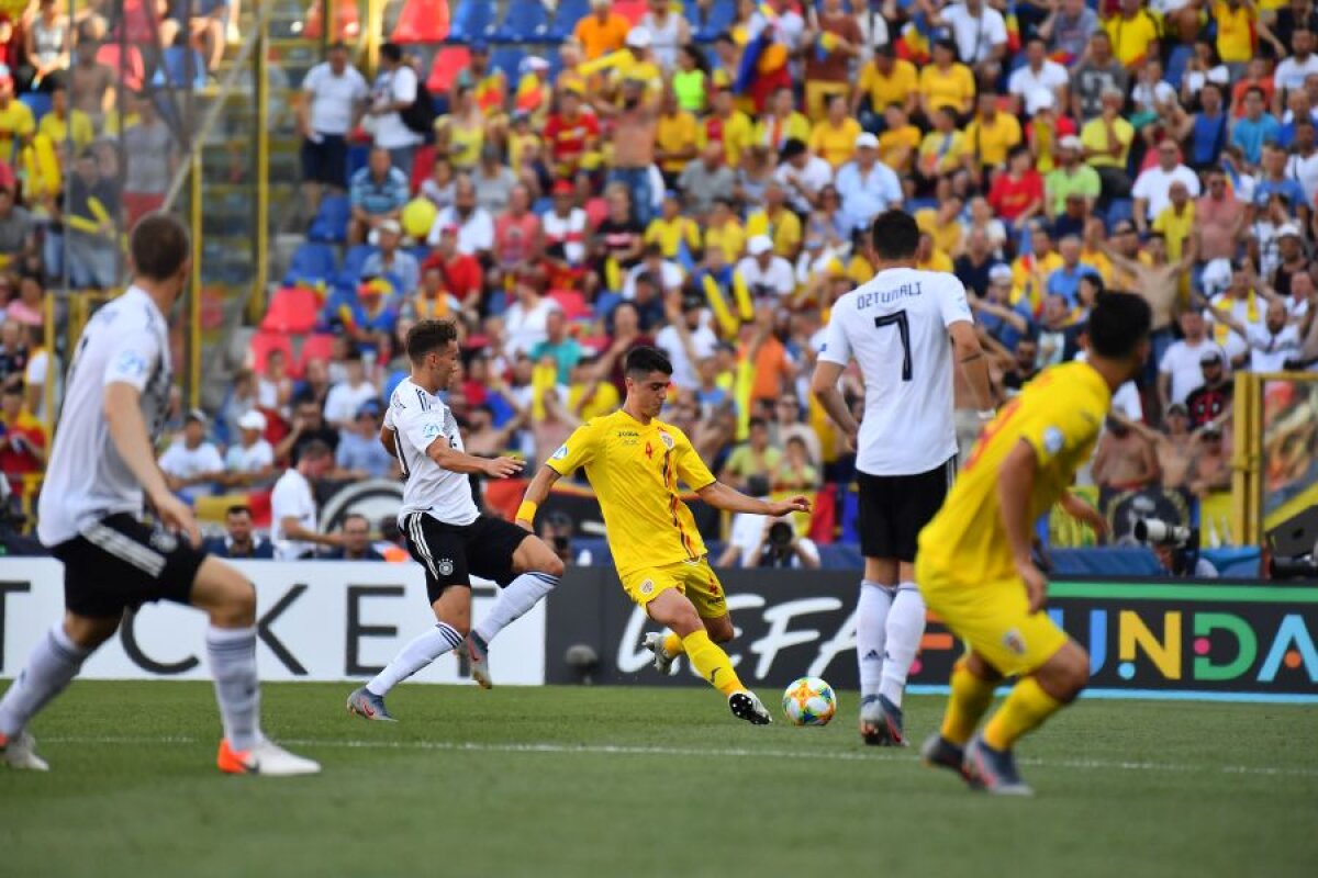 GERMANIA U21 - ROMÂNIA U21 4-2, FOTO+VIDEO // Mulțumim, băieți! Ați fost minunați! „Tricolorii” lui Mirel Rădoi se opresc în semifinalele EURO 2019