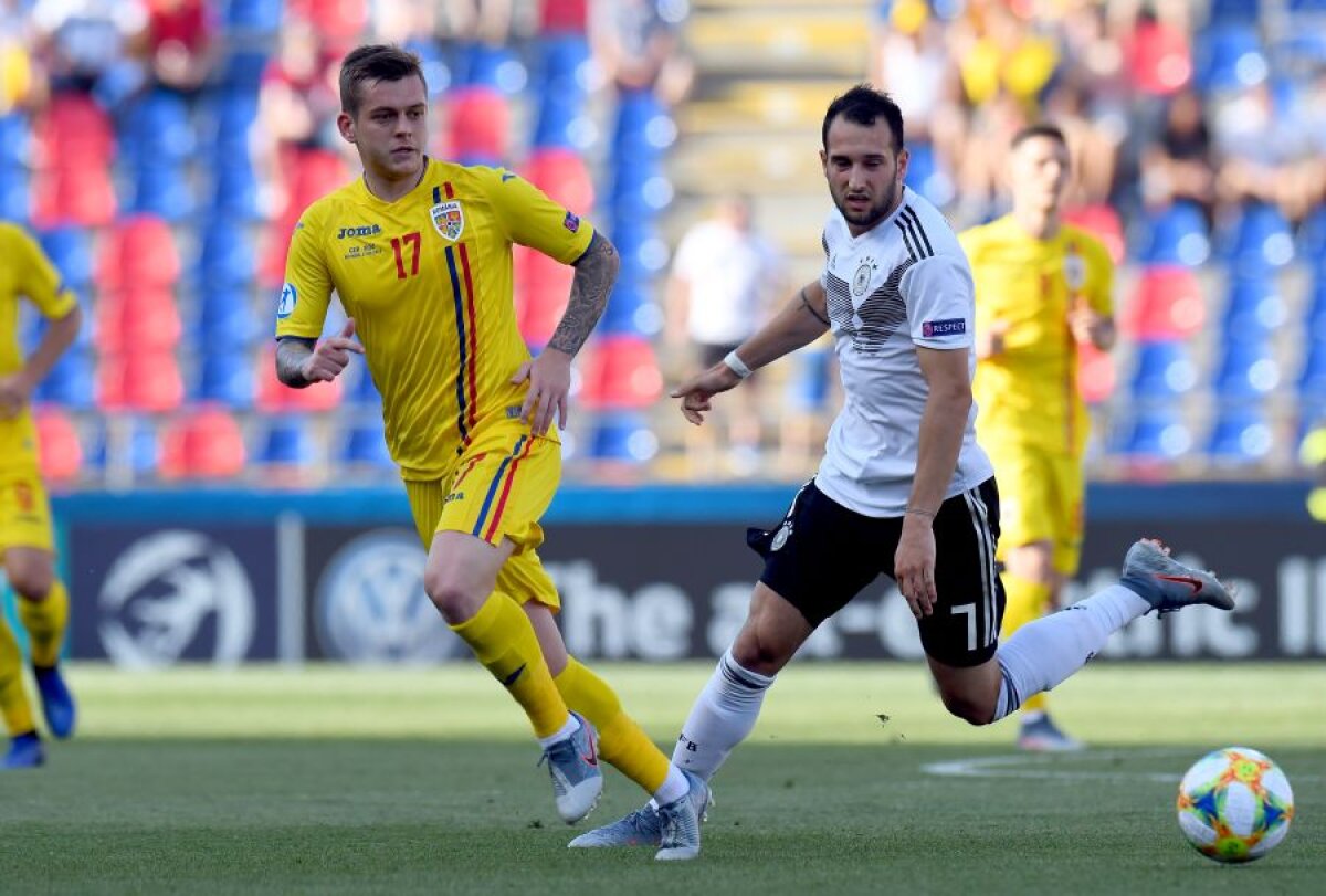 GERMANIA U21 - ROMÂNIA U21 4-2, FOTO+VIDEO // Mulțumim, băieți! Ați fost minunați! „Tricolorii” lui Mirel Rădoi se opresc în semifinalele EURO 2019