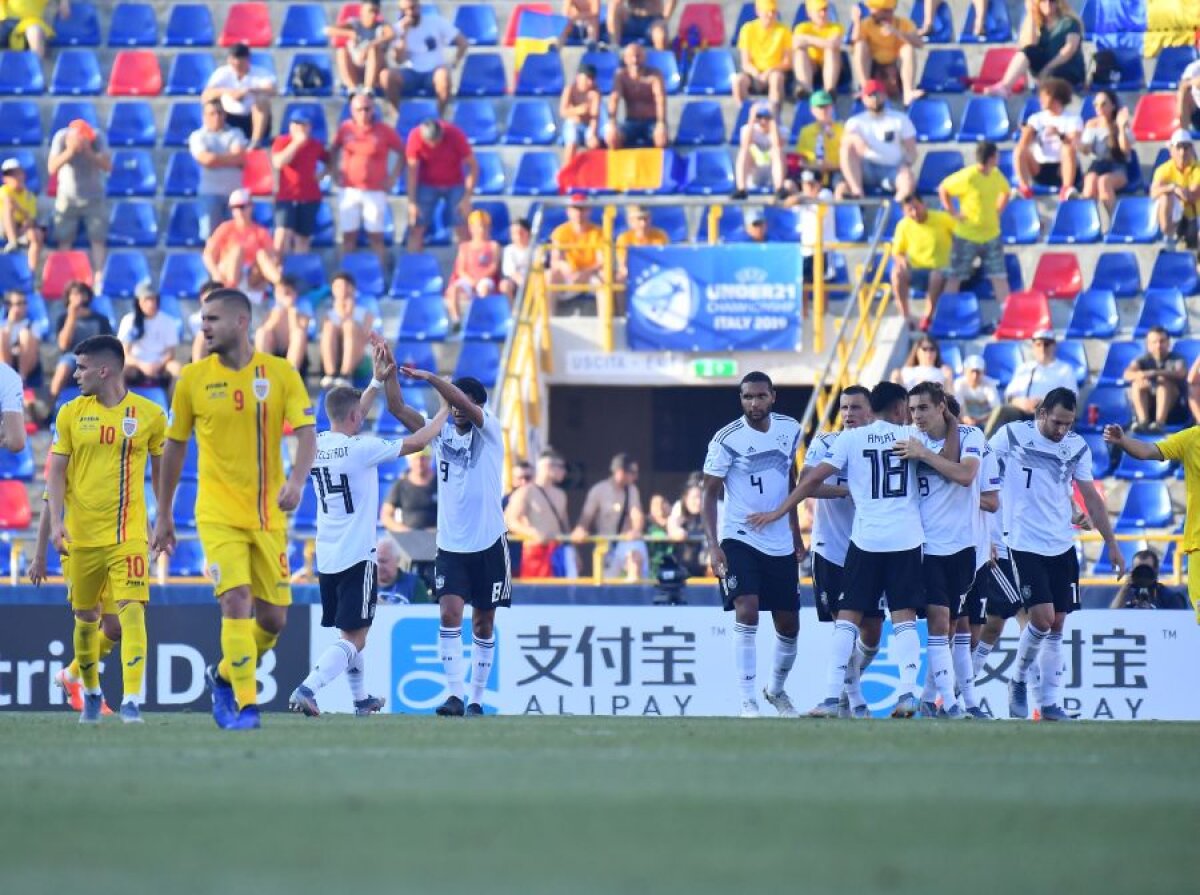 GERMANIA U21 - ROMÂNIA U21 4-2, FOTO+VIDEO // Mulțumim, băieți! Ați fost minunați! „Tricolorii” lui Mirel Rădoi se opresc în semifinalele EURO 2019