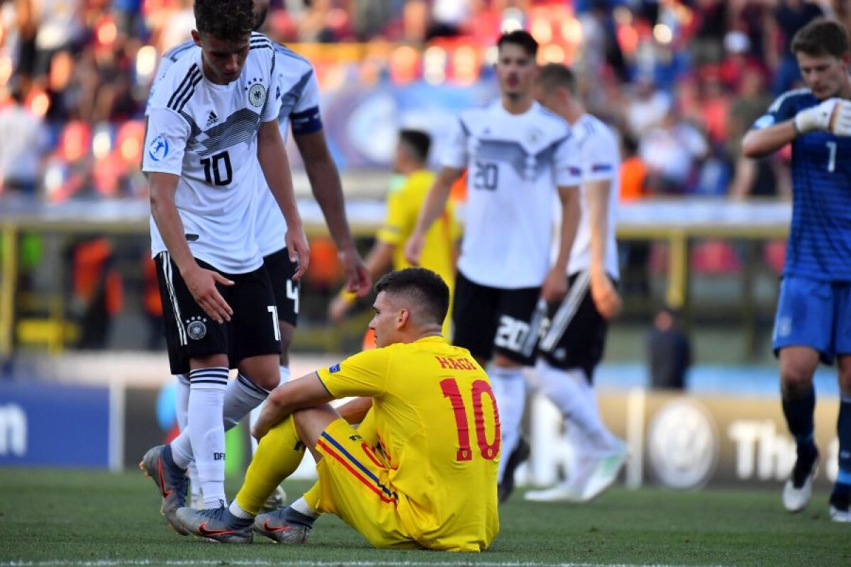 GERMANIA U21 - ROMÂNIA U21 4-2 / 35 de imagini cu durerea „tricolorilor” mici! Ionuț Radu și compania au plâns pe teren, dar au fost încurajați de suporteri