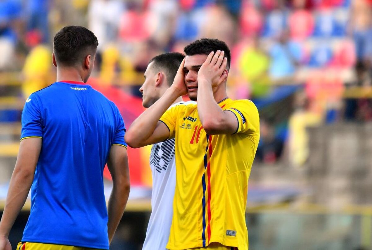 GERMANIA U21 - ROMÂNIA U21 4-2 / 35 de imagini cu durerea „tricolorilor” mici! Ionuț Radu și compania au plâns pe teren, dar au fost încurajați de suporteri