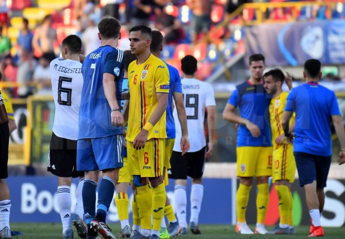 GERMANIA U21 - ROMÂNIA U21 4-2 / 35 de imagini cu durerea „tricolorilor” mici! Ionuț Radu și compania au plâns pe teren, dar au fost încurajați de suporteri