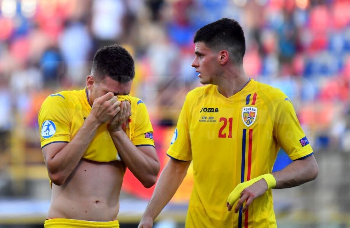 GERMANIA U21 - ROMÂNIA U21 4-2 / 35 de imagini cu durerea „tricolorilor” mici! Ionuț Radu și compania au plâns pe teren, dar au fost încurajați de suporteri