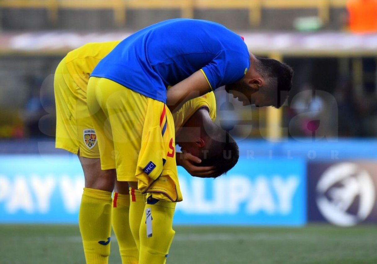 GERMANIA U21 - ROMÂNIA U21 4-2 / 35 de imagini cu durerea „tricolorilor” mici! Ionuț Radu și compania au plâns pe teren, dar au fost încurajați de suporteri