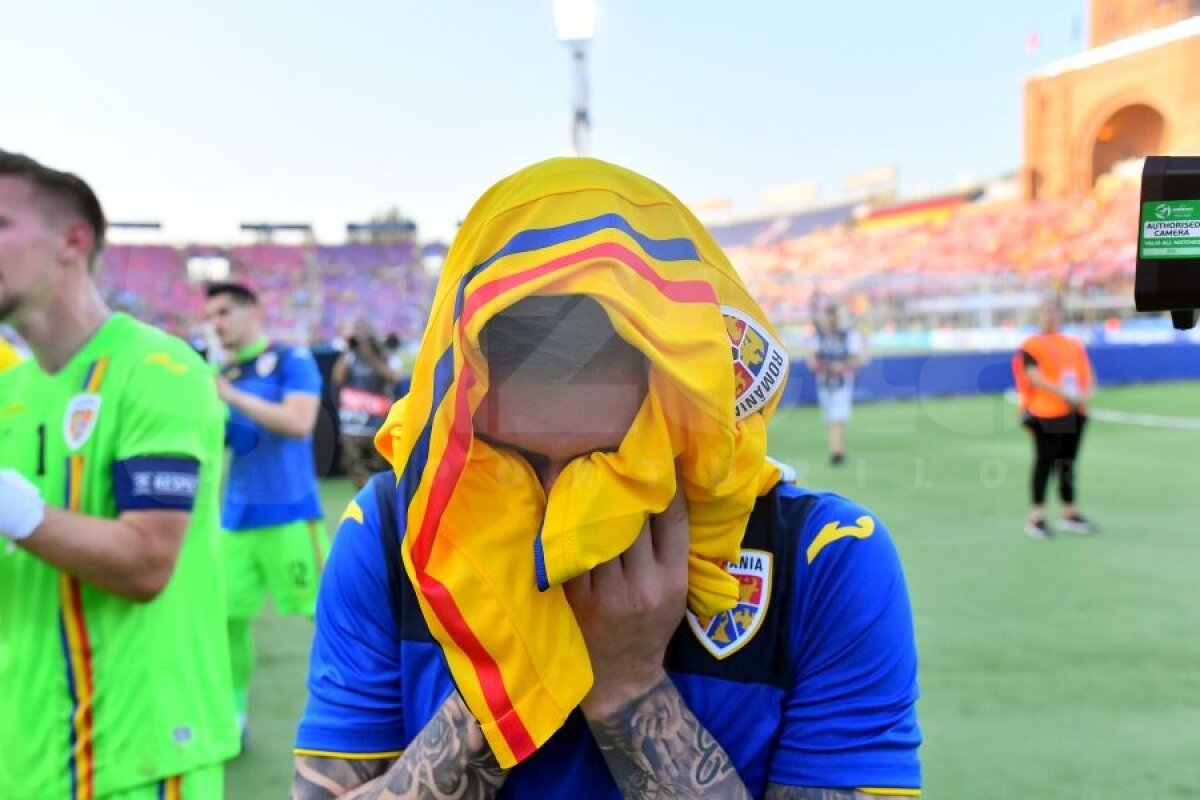 GERMANIA U21 - ROMÂNIA U21 4-2 / 35 de imagini cu durerea „tricolorilor” mici! Ionuț Radu și compania au plâns pe teren, dar au fost încurajați de suporteri