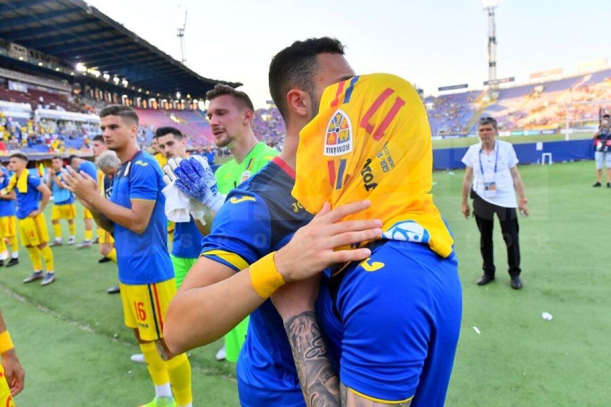 GERMANIA U21 - ROMÂNIA U21 4-2 / 35 de imagini cu durerea „tricolorilor” mici! Ionuț Radu și compania au plâns pe teren, dar au fost încurajați de suporteri