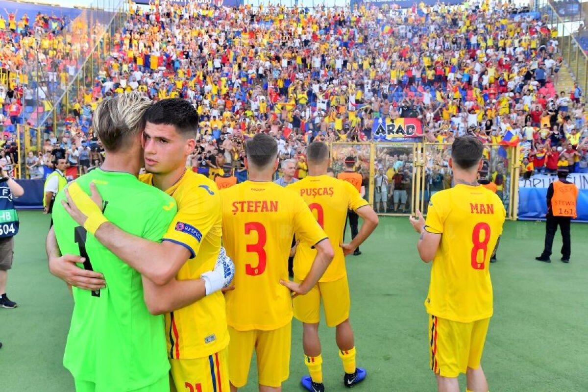 GERMANIA U21 - ROMÂNIA U21 4-2 / 35 de imagini cu durerea „tricolorilor” mici! Ionuț Radu și compania au plâns pe teren, dar au fost încurajați de suporteri
