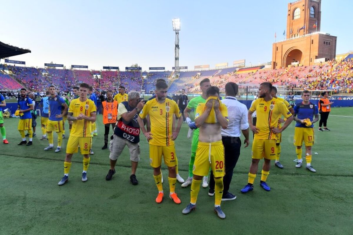 GERMANIA U21 - ROMÂNIA U21 4-2 / 35 de imagini cu durerea „tricolorilor” mici! Ionuț Radu și compania au plâns pe teren, dar au fost încurajați de suporteri