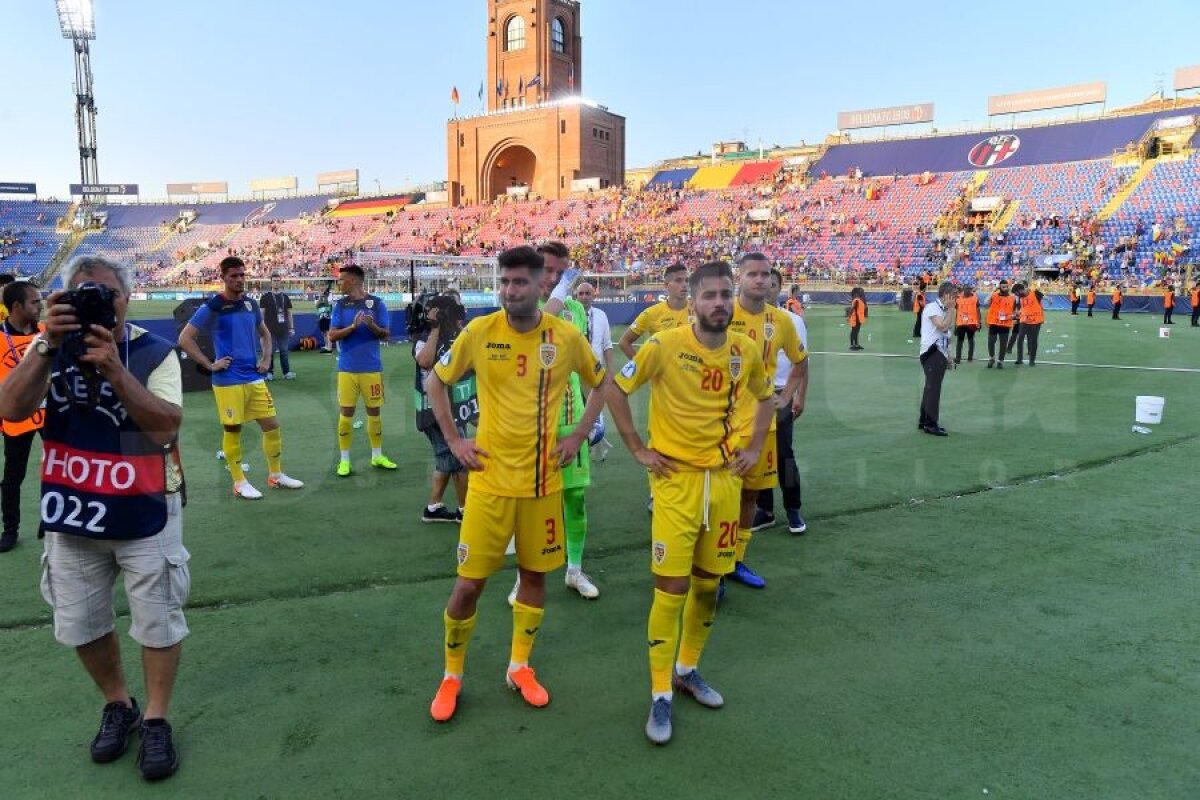 GERMANIA U21 - ROMÂNIA U21 4-2 / 35 de imagini cu durerea „tricolorilor” mici! Ionuț Radu și compania au plâns pe teren, dar au fost încurajați de suporteri