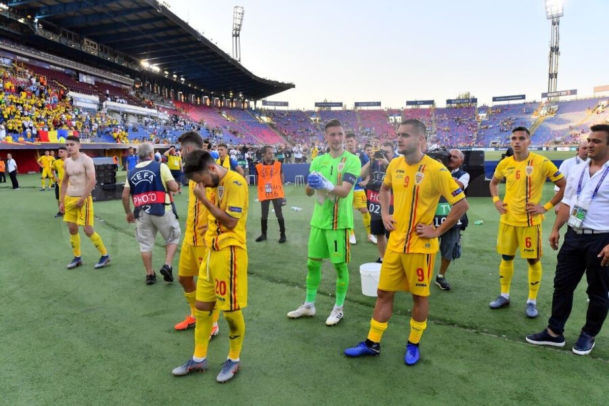 GERMANIA U21 - ROMÂNIA U21 4-2 / 35 de imagini cu durerea „tricolorilor” mici! Ionuț Radu și compania au plâns pe teren, dar au fost încurajați de suporteri