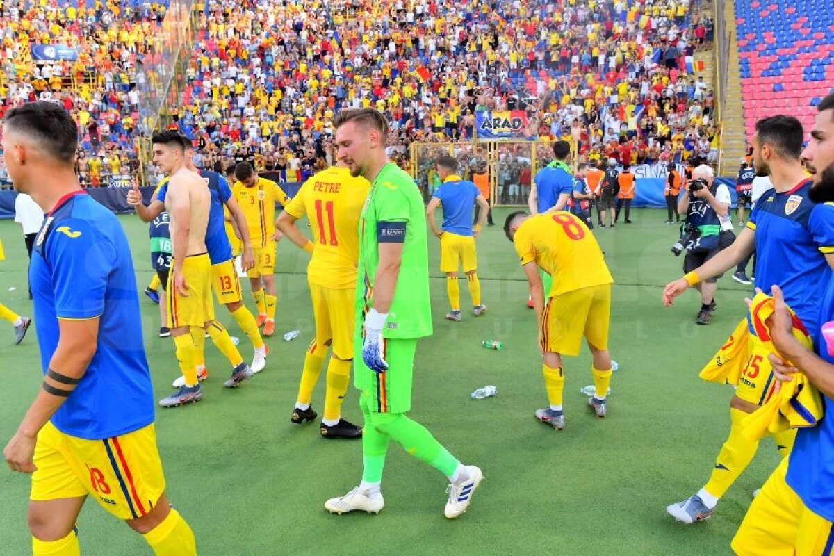 GERMANIA U21 - ROMÂNIA U21 4-2 / 35 de imagini cu durerea „tricolorilor” mici! Ionuț Radu și compania au plâns pe teren, dar au fost încurajați de suporteri