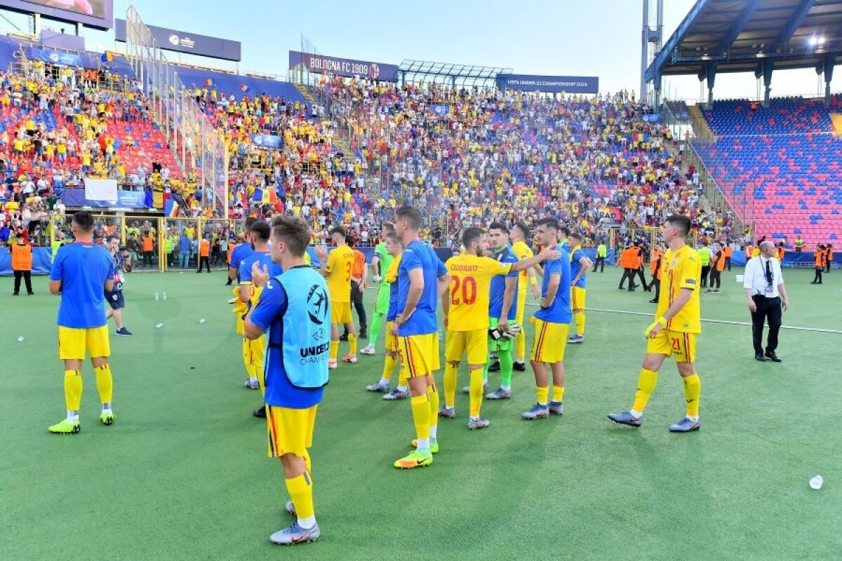 GERMANIA U21 - ROMÂNIA U21 4-2 / 35 de imagini cu durerea „tricolorilor” mici! Ionuț Radu și compania au plâns pe teren, dar au fost încurajați de suporteri