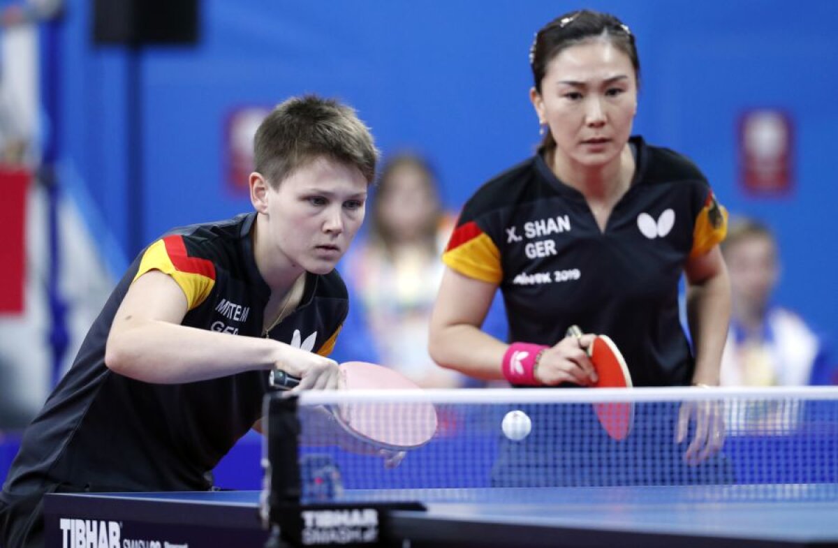 FOTO România a fost învinsă clar de Germania în finala feminină de tenis de masă a Jocurilor Europene » Derapaj xenofob al comentatorului TVR 