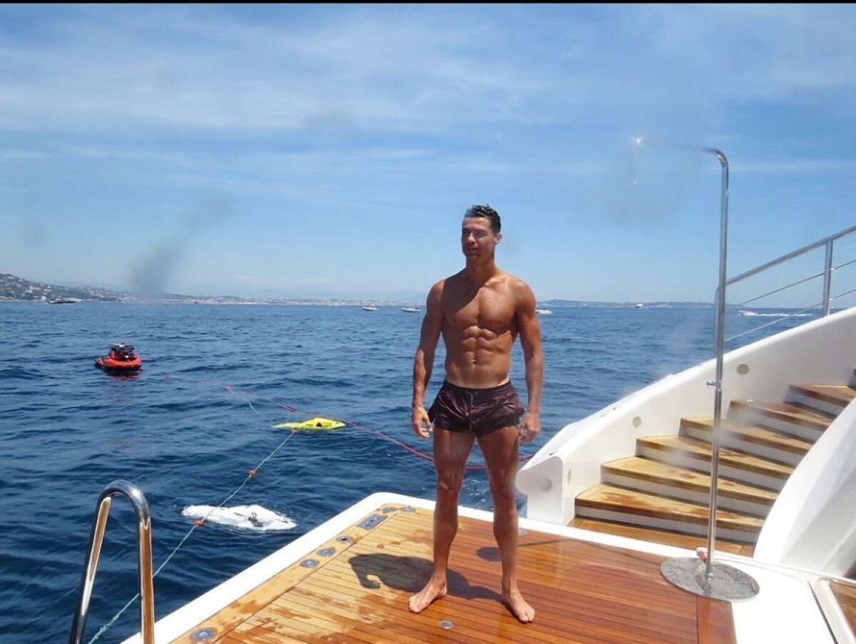 GALERIE FOTO // Cristiano Ronaldo a luat cina cu Michael Jordan în vacanța de lux pe Riviera Franceză: „Noi doi am scris istorie”