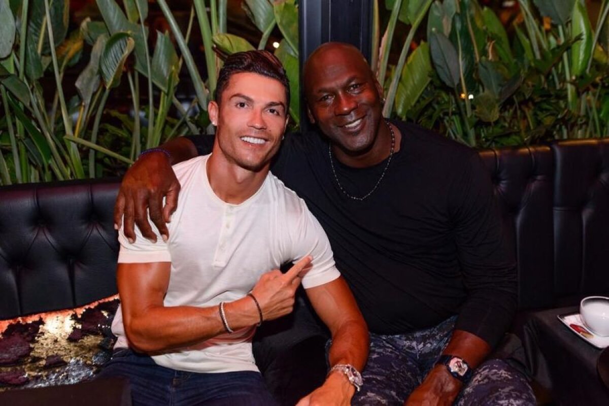 GALERIE FOTO // Cristiano Ronaldo a luat cina cu Michael Jordan în vacanța de lux pe Riviera Franceză: „Noi doi am scris istorie”