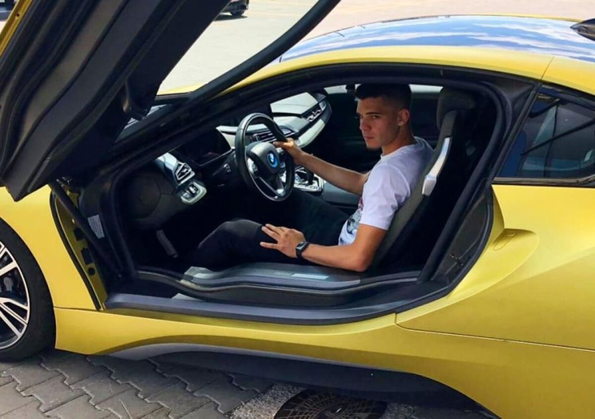 GALERIE FOTO Ianis Hagi, tratat ca un erou: a primit cadou un superbolid de 150.000€ după parcursul României U21 de la Euro