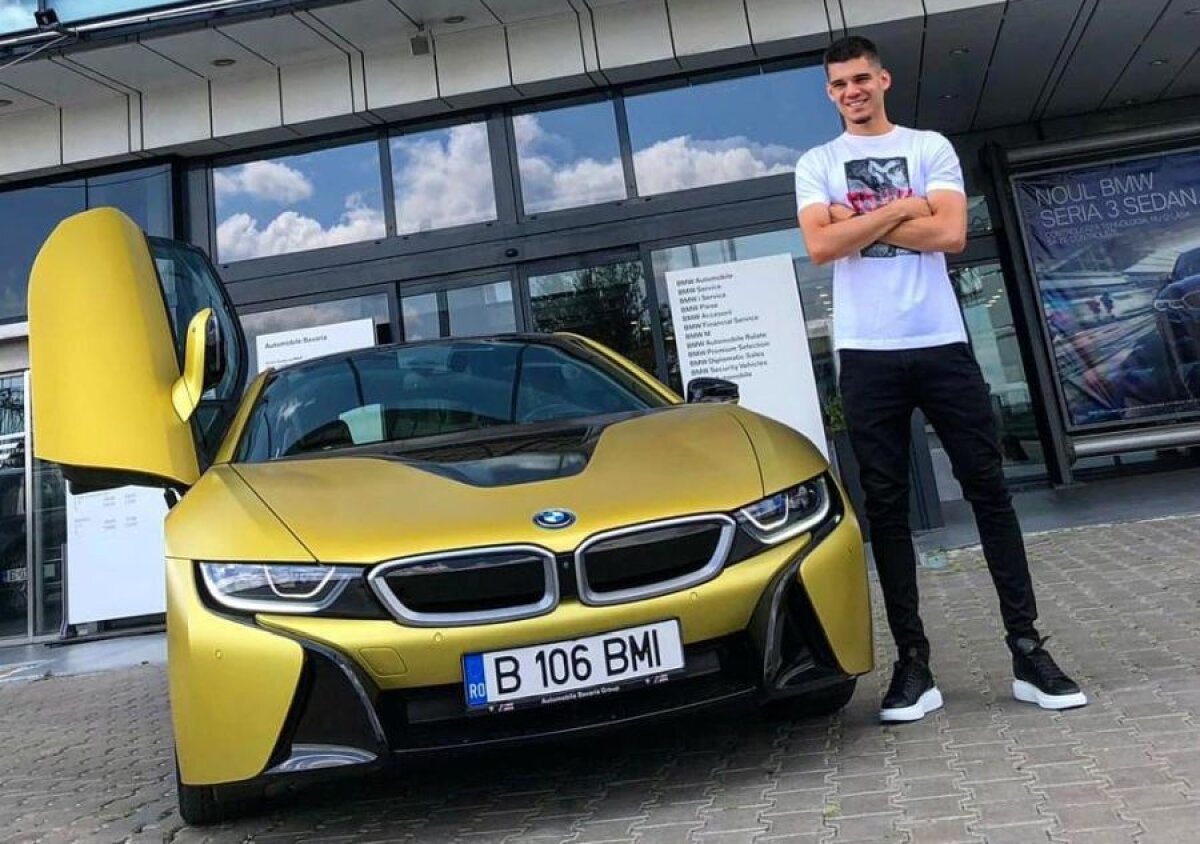 GALERIE FOTO Ianis Hagi, tratat ca un erou: a primit cadou un superbolid de 150.000€ după parcursul României U21 de la Euro