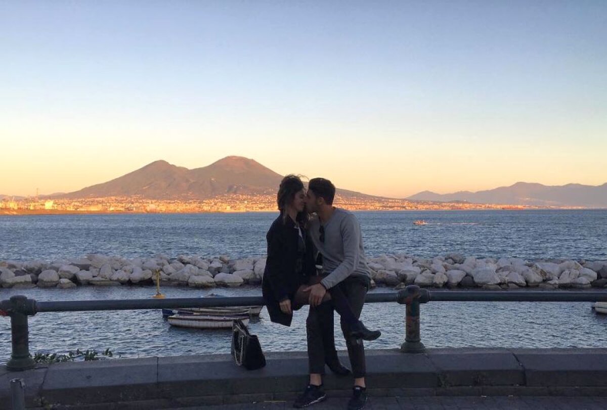 INSTASPORT // FOTO Riccardo Piscitelli, noul portar al lui Dinamo, pozează romantic alături de iubita sa și e amic cu Szczesny