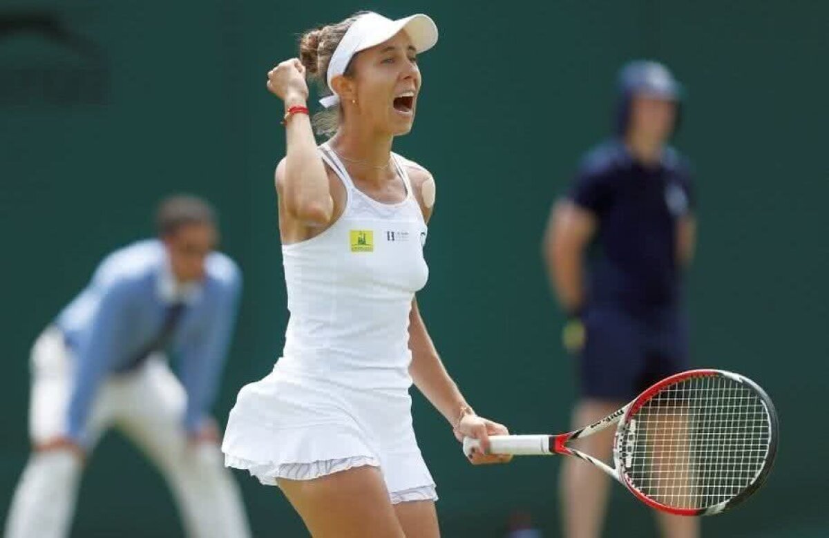 BUZĂRNESCU - PEGULA 6-4, 6-4 // Duel românesc la Wimbledon » Mihaela Buzărnescu va juca împotriva Simonei Halep în turul secund!