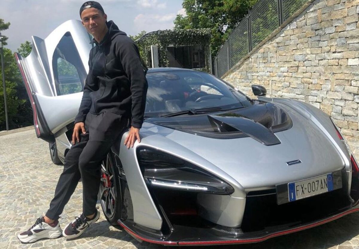 GALERIE FOTO + VIDEO // Cristiano Ronaldo și-a mai luat un bolid! Atinge suta în 2,6 secunde