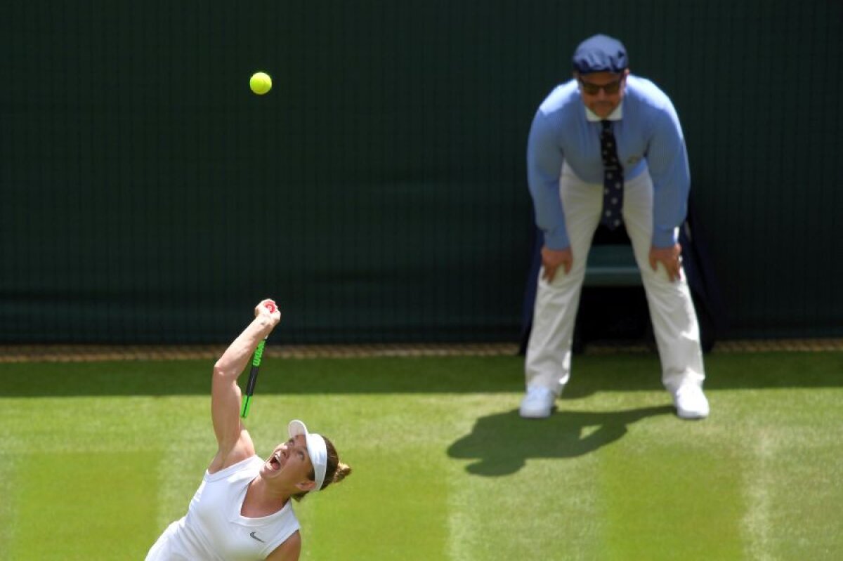 HALEP - SASNOVICH 6-4, 7-5 // VIDEO+FOTO Simona Halep e indestructibilă! Accidentată între seturi și condusă cu 2-5, a supraviețuit în primul tur la Wimbledon!