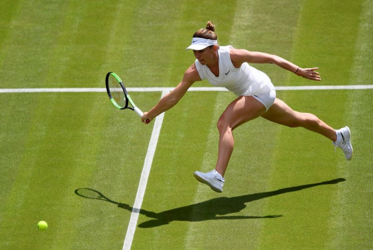 HALEP - SASNOVICH 6-4, 7-5 // VIDEO+FOTO Simona Halep e indestructibilă! Accidentată între seturi și condusă cu 2-5, a supraviețuit în primul tur la Wimbledon!