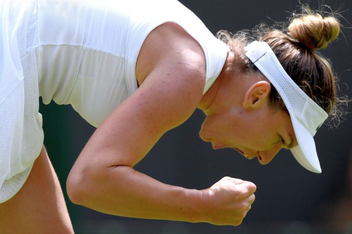 HALEP - SASNOVICH 6-4, 7-5 // VIDEO+FOTO Simona Halep e indestructibilă! Accidentată între seturi și condusă cu 2-5, a supraviețuit în primul tur la Wimbledon!